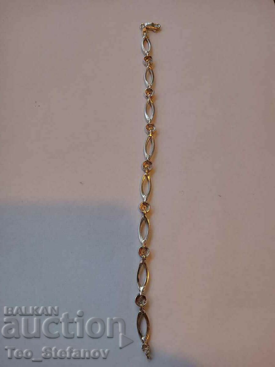 Delivery of Beautiful silver bracelet with markings Delivery of Beautiful silver bracelet with markings