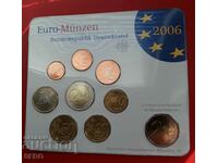 Germania SET 2006 D-Münch de 9 monede/2x2 euro/