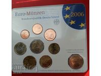 Germania SET 2006 G-Karlsruhe de 9 monede/2x2 euro/