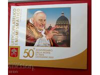 Vatican - set 2013 of coin card, file block and envelope