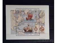 Islanda 1992 Bloc Europe CEPT Nave Columbus MNH