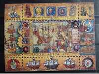 Γιουγκοσλαβία 1992 Μπλοκ Ευρώπης CEPT Πλοία Columbus MNH