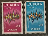 Andorra franceză 1972 Europa CEPT €18 MNH