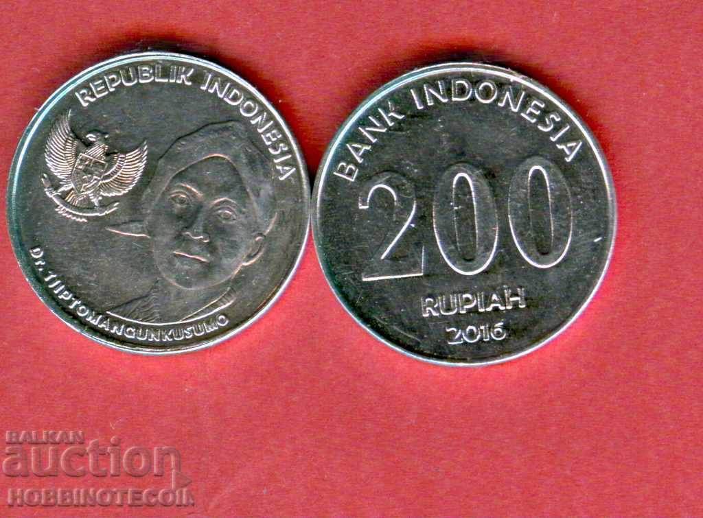 INDONEZIA INDONEZIA 200 ediţie - numărul 2016 NOU UNC