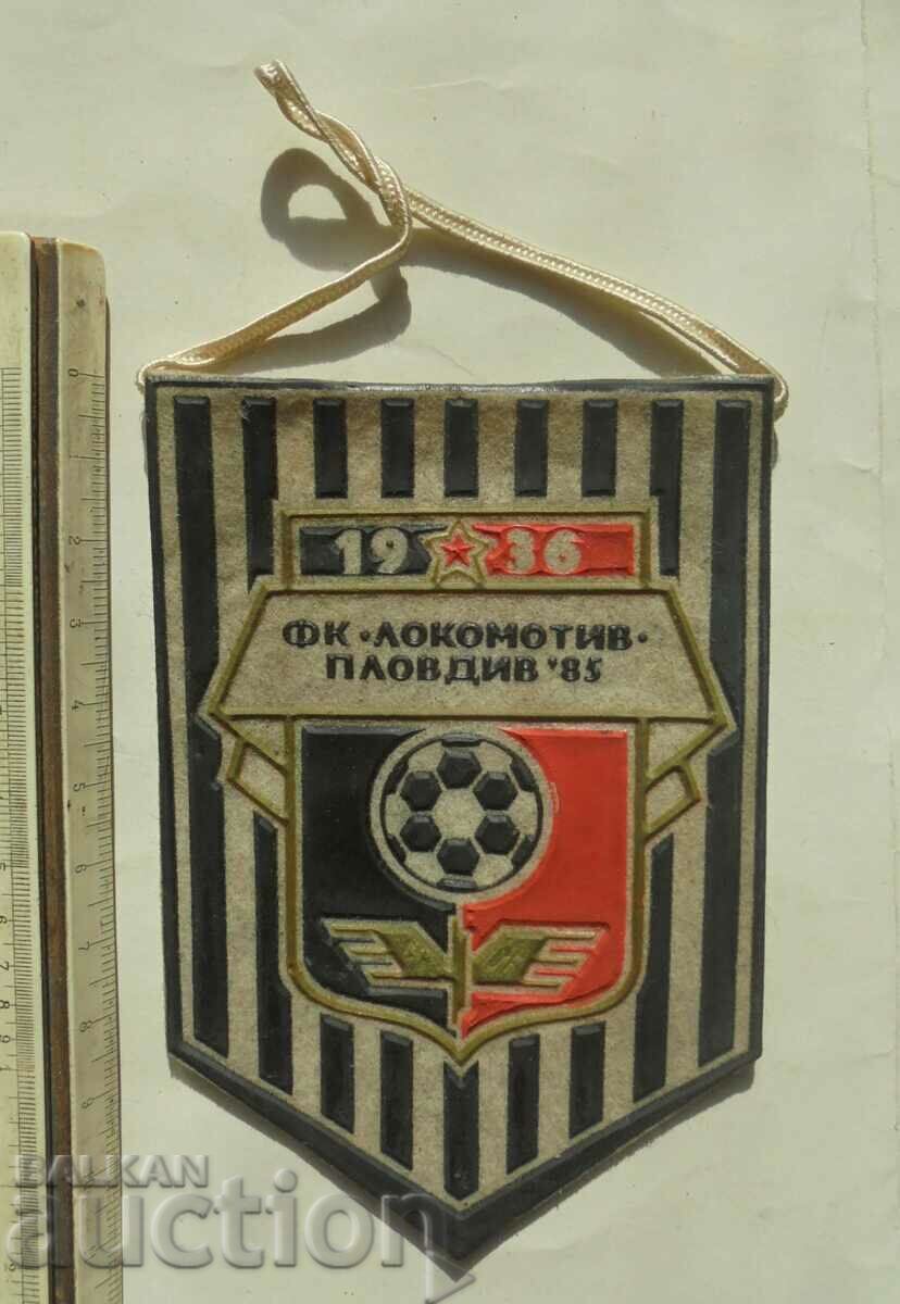 Old FC Lokomotiv Plovdiv flag 1936