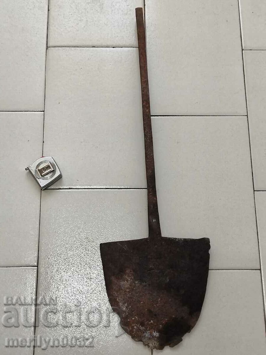 Hand-forged ploughshare from an old plough, wrought iron - 6 Hand-forged ploughshare from an old plough, wrought iron - 6