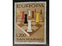 San Marino 1965 Europe CEPT Sports/Chess MNH