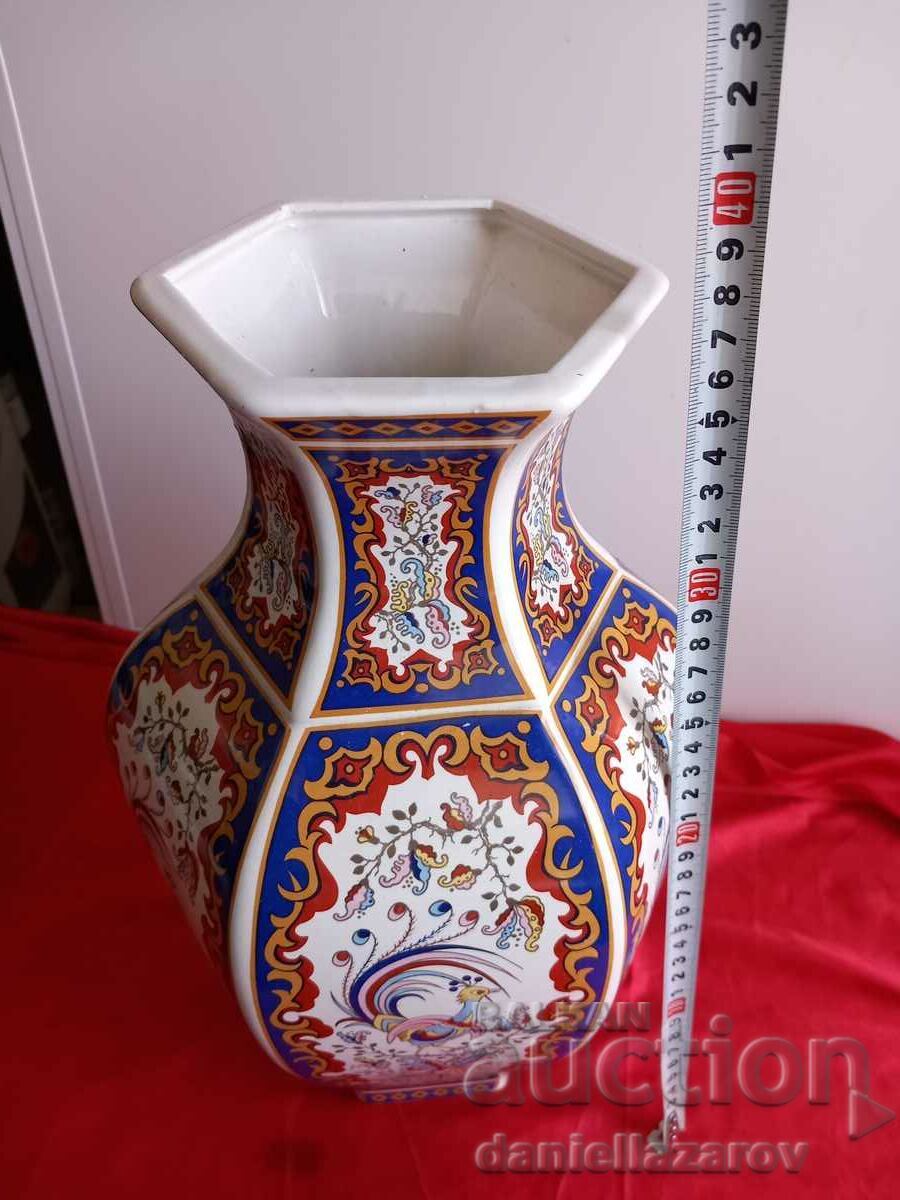 Vasă mare chinezească veche MARCATĂ! - 7