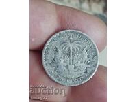 Moneda de argint Haiti - prima repubblica (1859-1957) - 20 e.n