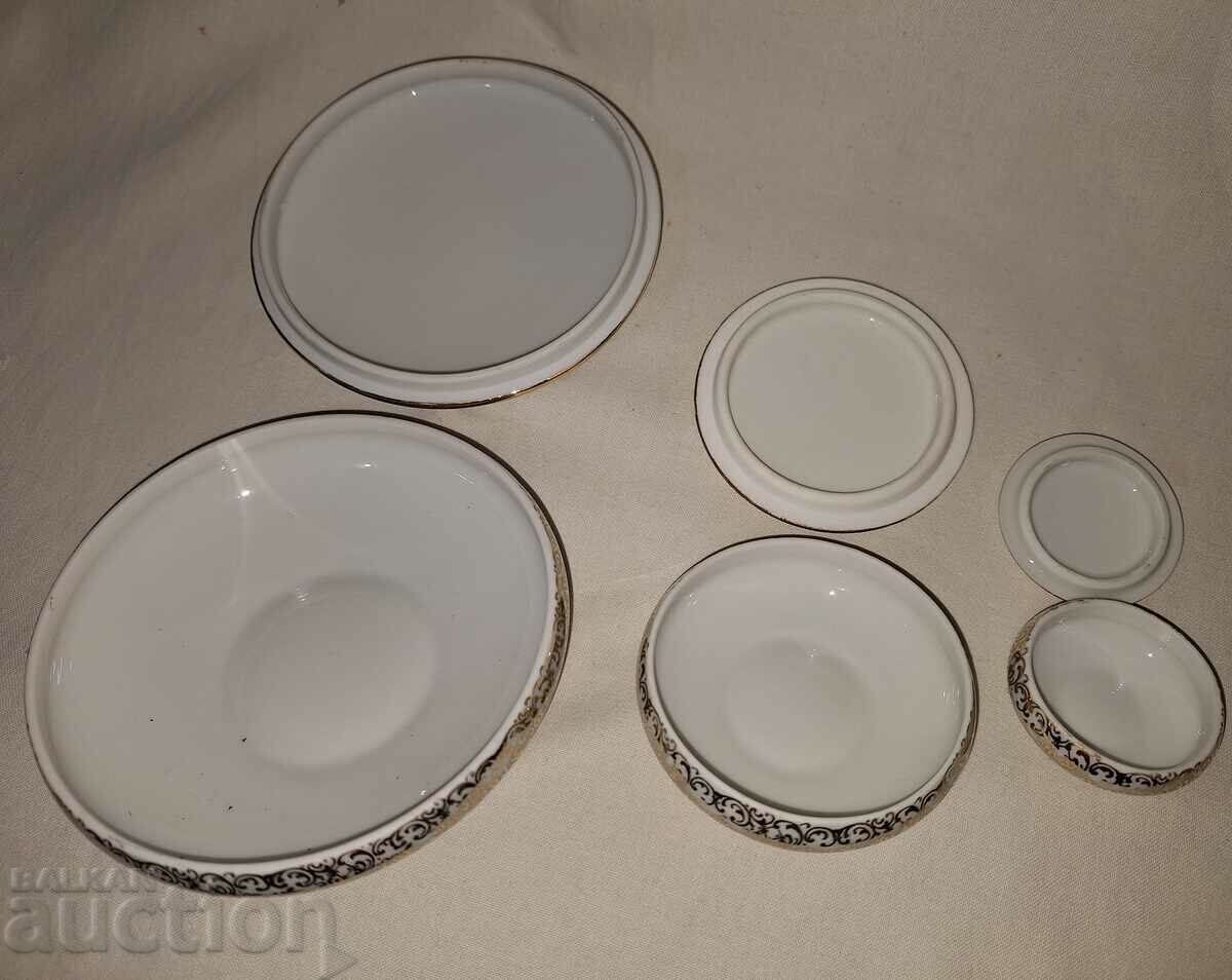 Three old porcelain boxes--Limoges France - 5 Three old porcelain boxes--Limoges France - 5