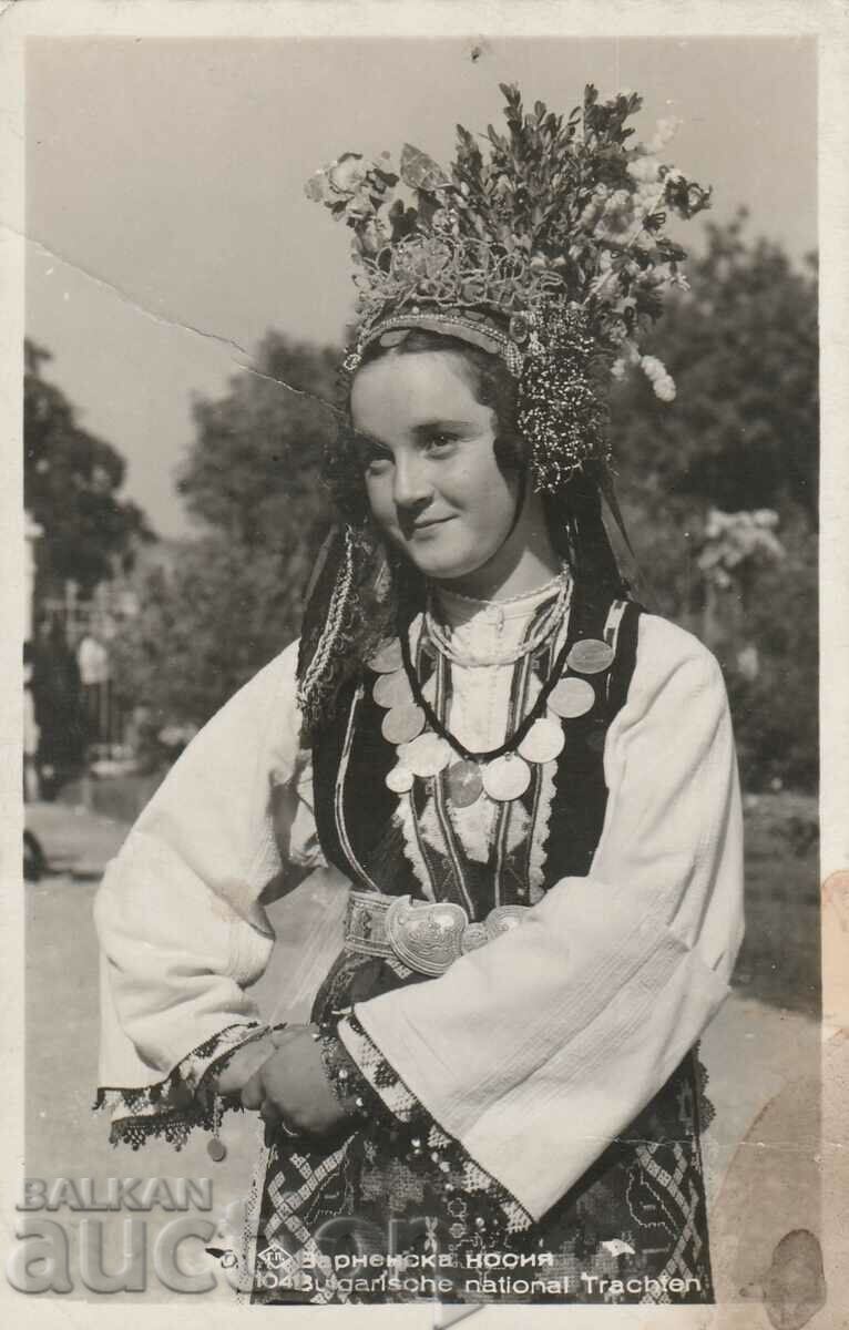 България - 1938г. ПК - Варненска носия - Фотография