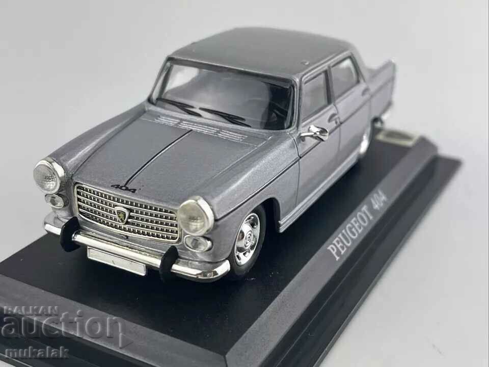 1:43 PEUGEOT 404 MODEL DE JUCĂRIE CĂRURI