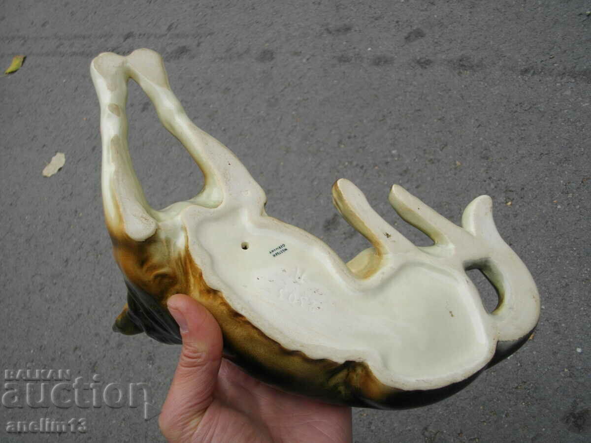 OLD PORCELAIN GERMAN SHEPHERD DOG W.GERMANY - 6