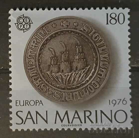 San Marino 1976 Europe CEPT Buildings MNH