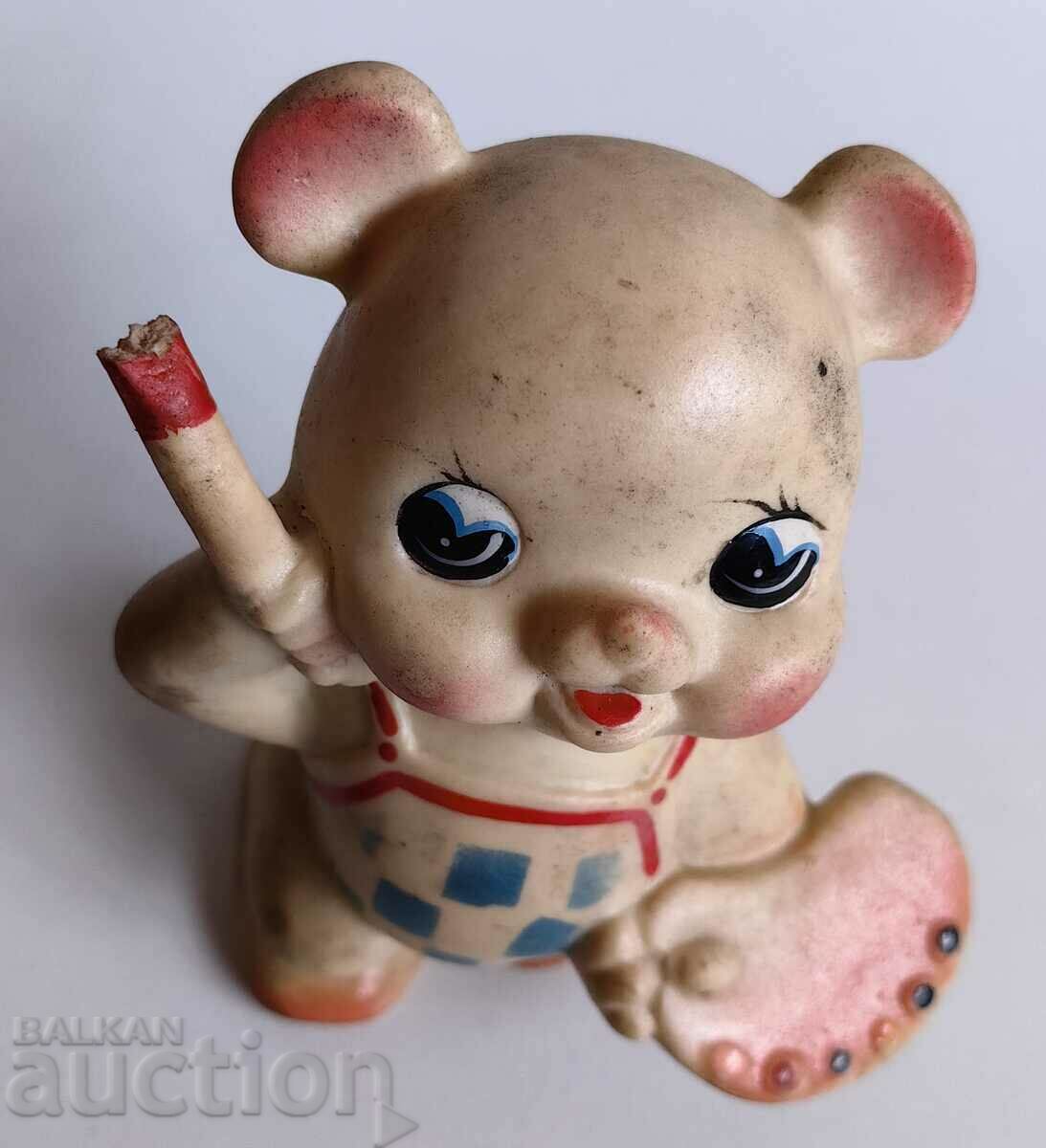 . ARTIST SOC RUBBER TOY DOLL with price 5.00 BGN | € 2.56