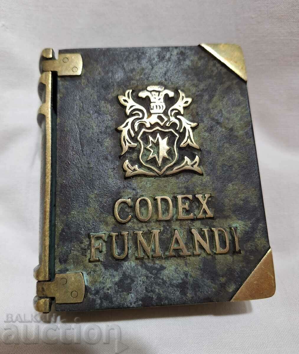 Παλιό μεταλλικό τασάκι--Codex Fumandi