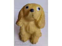 . DOG PUPPY CHILDREN'S SOCIAL RUBBER TOY FIGURE NRB DOLL