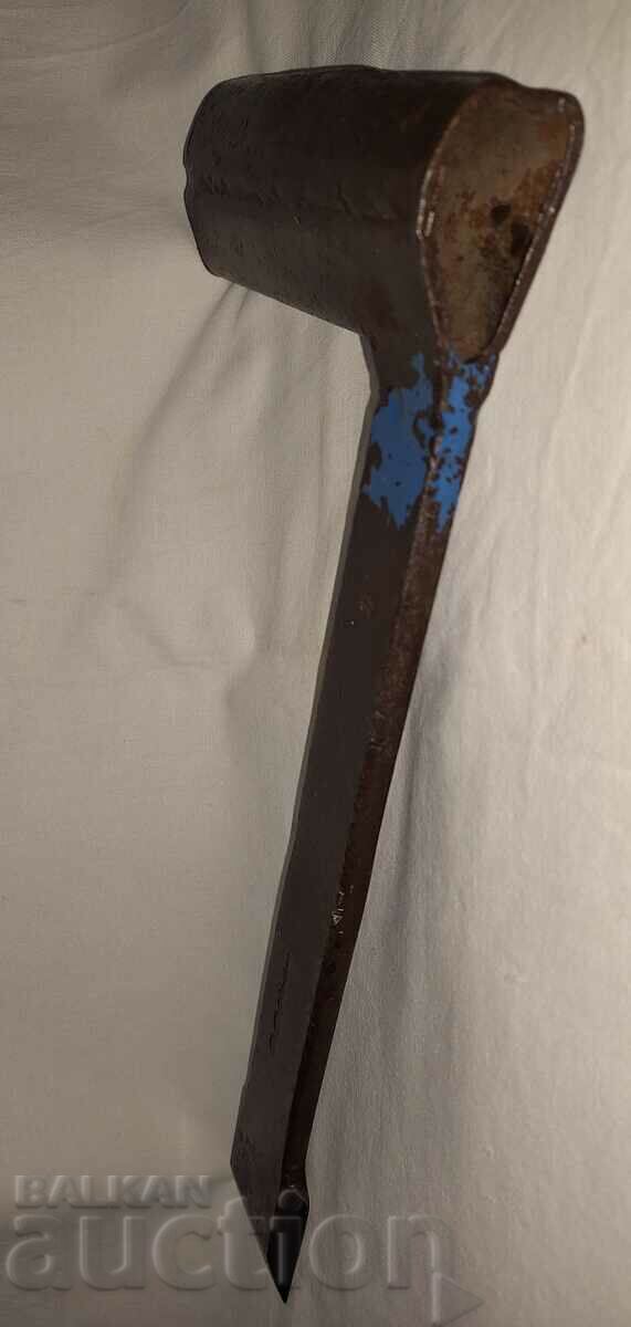Old carpentry tool ax blade--Goldenberg - 5 Old carpentry tool ax blade--Goldenberg - 5