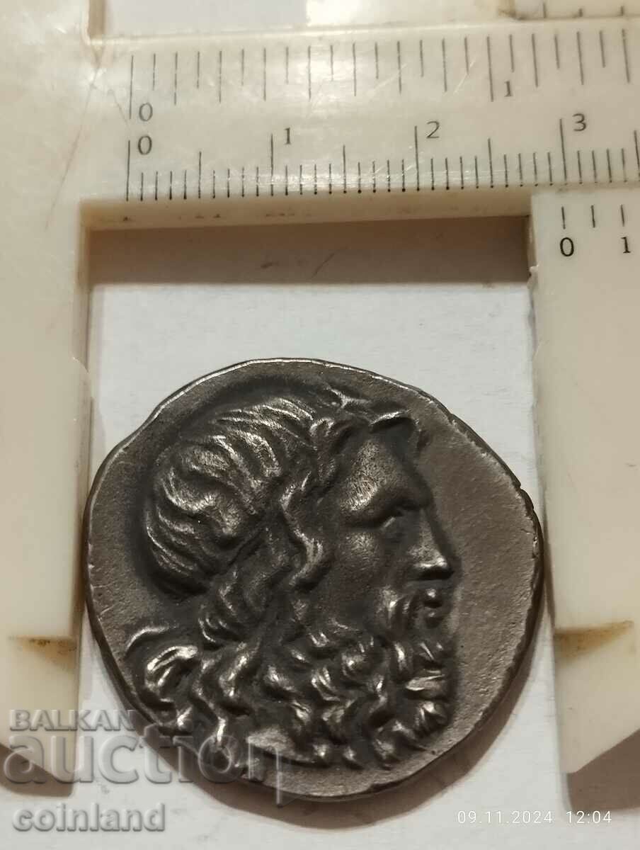 Auction  Ancient Greek Coin - REPLICA REPRODUCTION