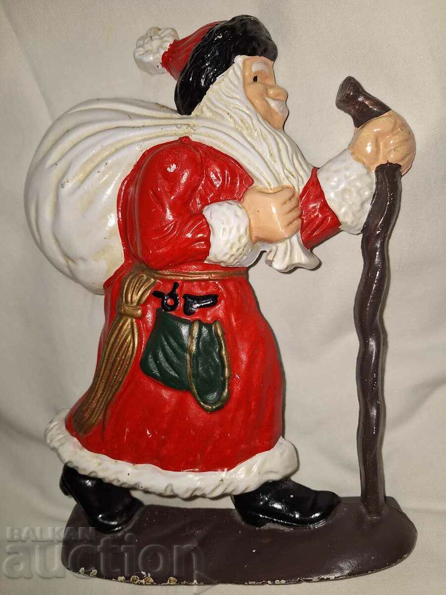 Cast iron door stopper--Santa Claus