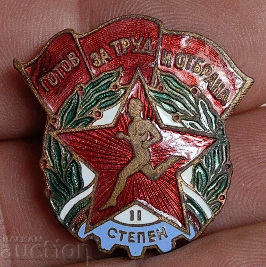 . PREGĂTIT PENTRU MUNCĂ ȘI APĂRARE MEDALA ECUMONĂ ECUNOA