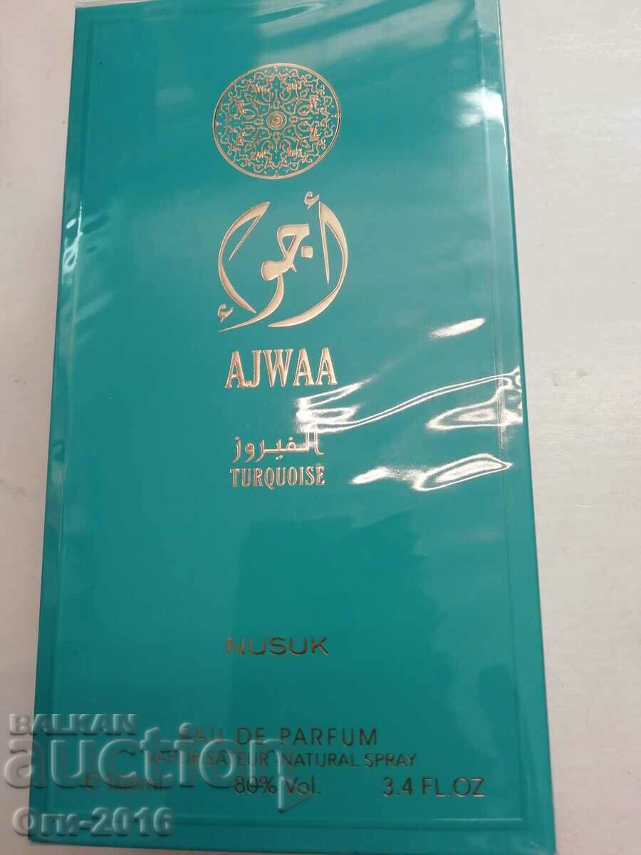 Original Arabic perfume Ajwaa Turquoise