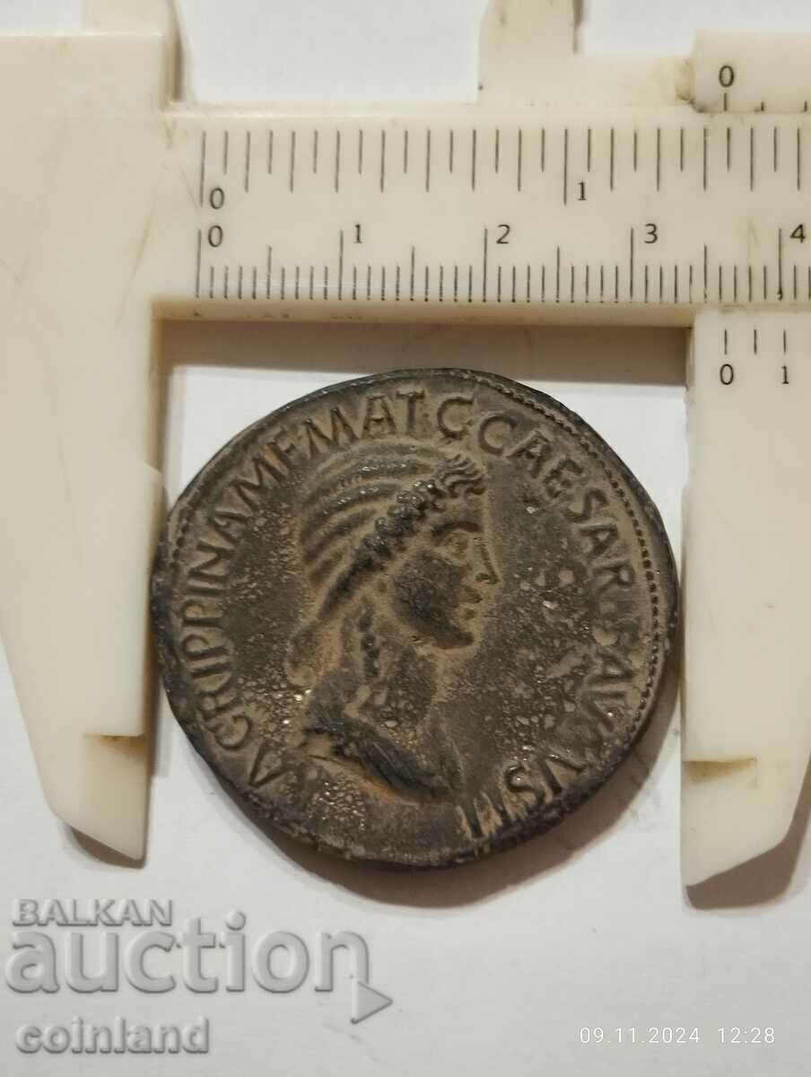 Аукцион Антична Римска монета-РЕПЛИКА РЕПРОДУКЦИЯ