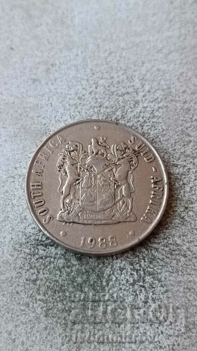South Africa 50 cents 1988 with price 1.65 BGN | € 0.84 South Africa 50 cents 1988 with price 1.65 BGN | € 0.84