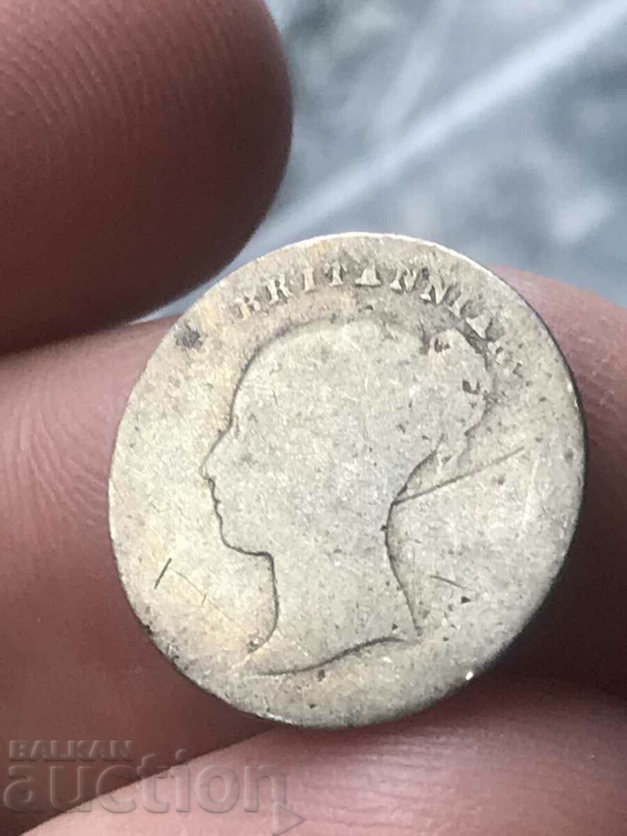 Great Britain 3 Pence 1864 Victoria Silver with price 14.00 BGN | € 7.16 Great Britain 3 Pence 1864 Victoria Silver with price 14.00 BGN | € 7.16