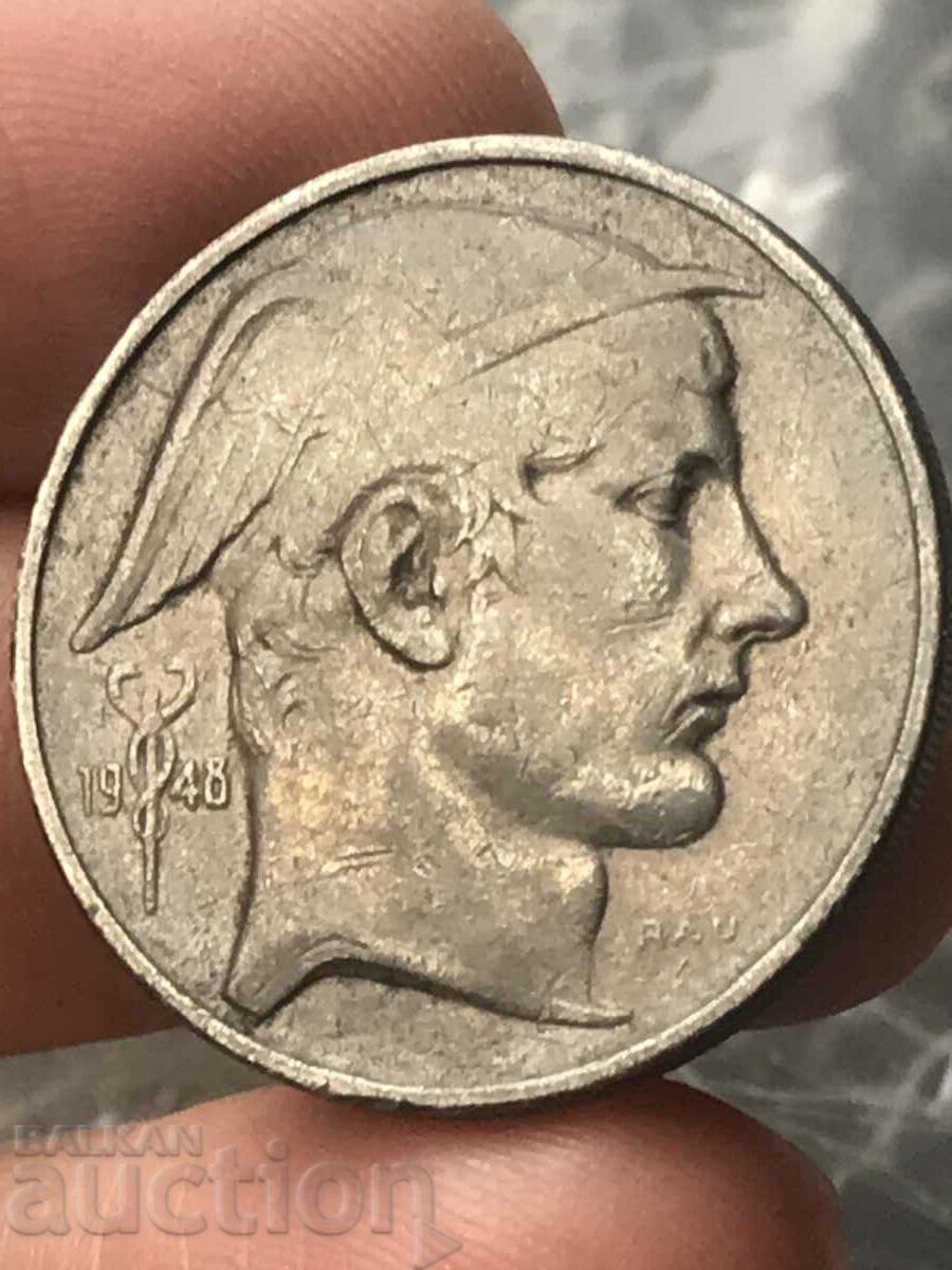 Belgium 50 francs 1948 silver with price 24.00 BGN | € 12.27 Belgium 50 francs 1948 silver with price 24.00 BGN | € 12.27