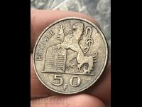 Belgium 50 francs 1948 silver