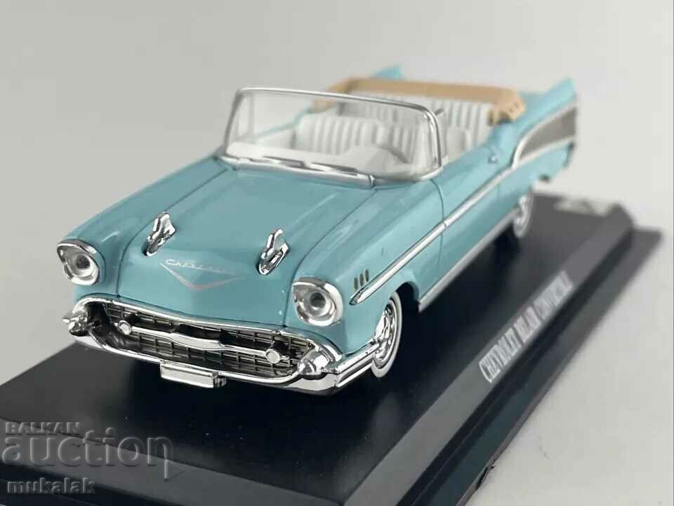 1:43   CHEVROLET BELAIR CONVERTIBLE  КОЛИЧКА  ИГРАЧКА МОДЕЛ