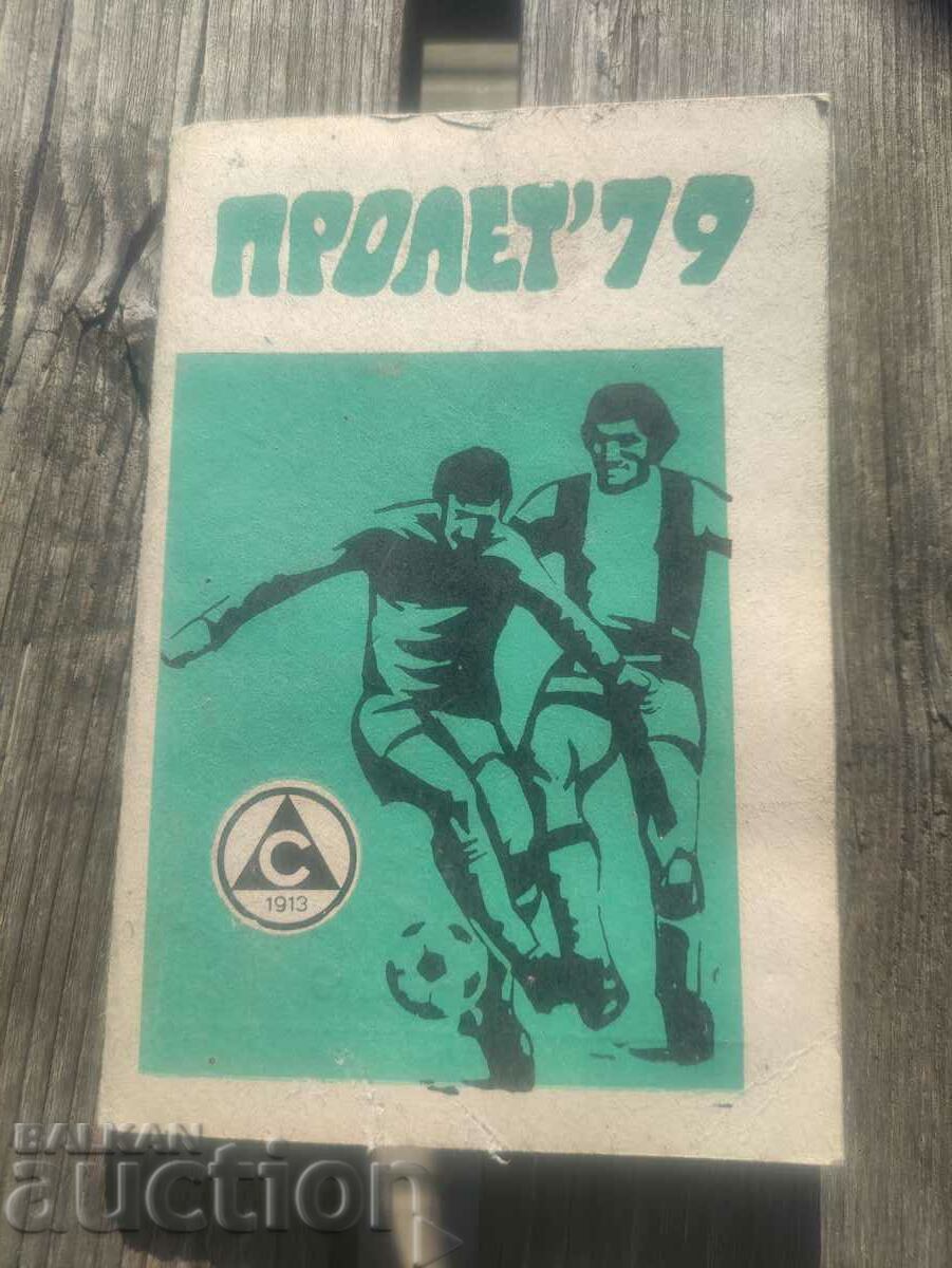 Football guide Slavia Spring '79