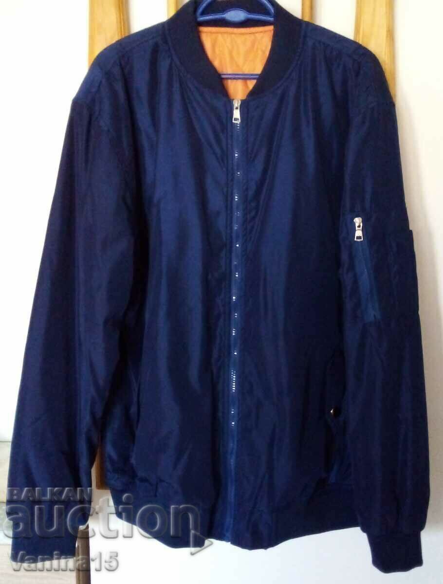 New American navy blue jacket, sizes XL and XXL