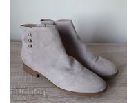 Imported American suede boots, 36