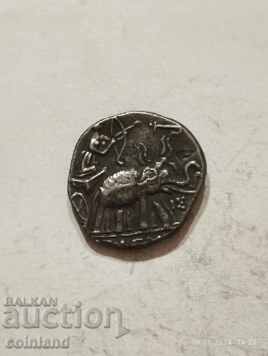 Monedă Greacă Antică - REPRODUCERE REPLICA cu preț € 4.00 | 7.82 BGN