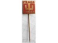 17017 Insigna - Praga 1968 - email bronz