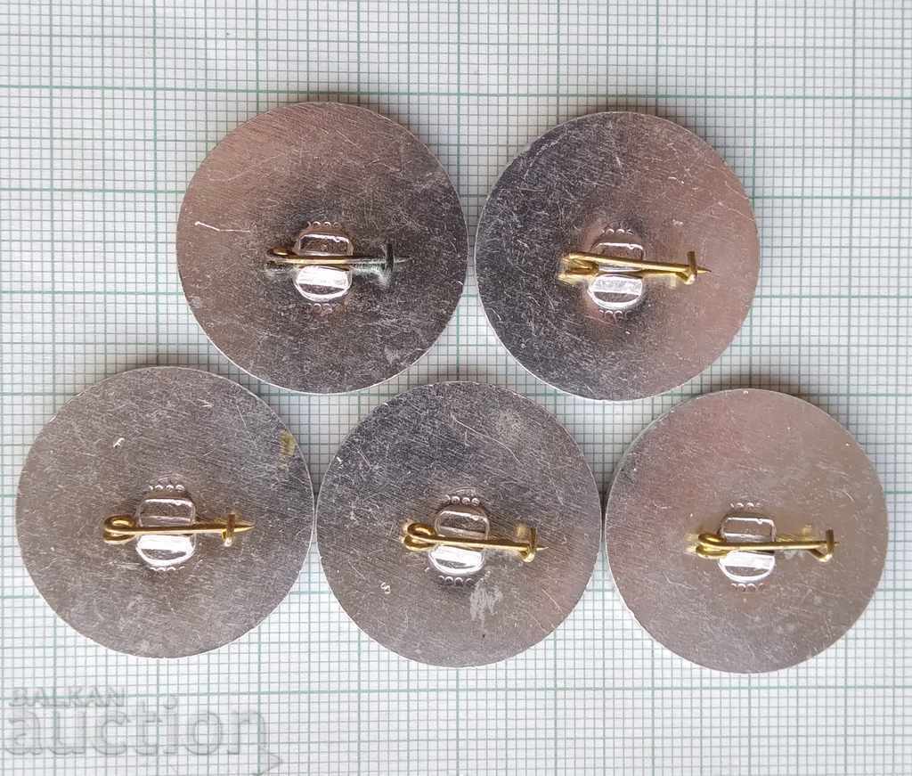 Auction 17024 - For Anti-Imperialist Solidarity Peace Friendship 5 pcs Auction 17024 - For Anti-Imperialist Solidarity Peace Friendship 5 pcs