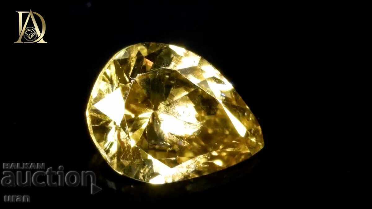 Diamant natural 0,13 carate