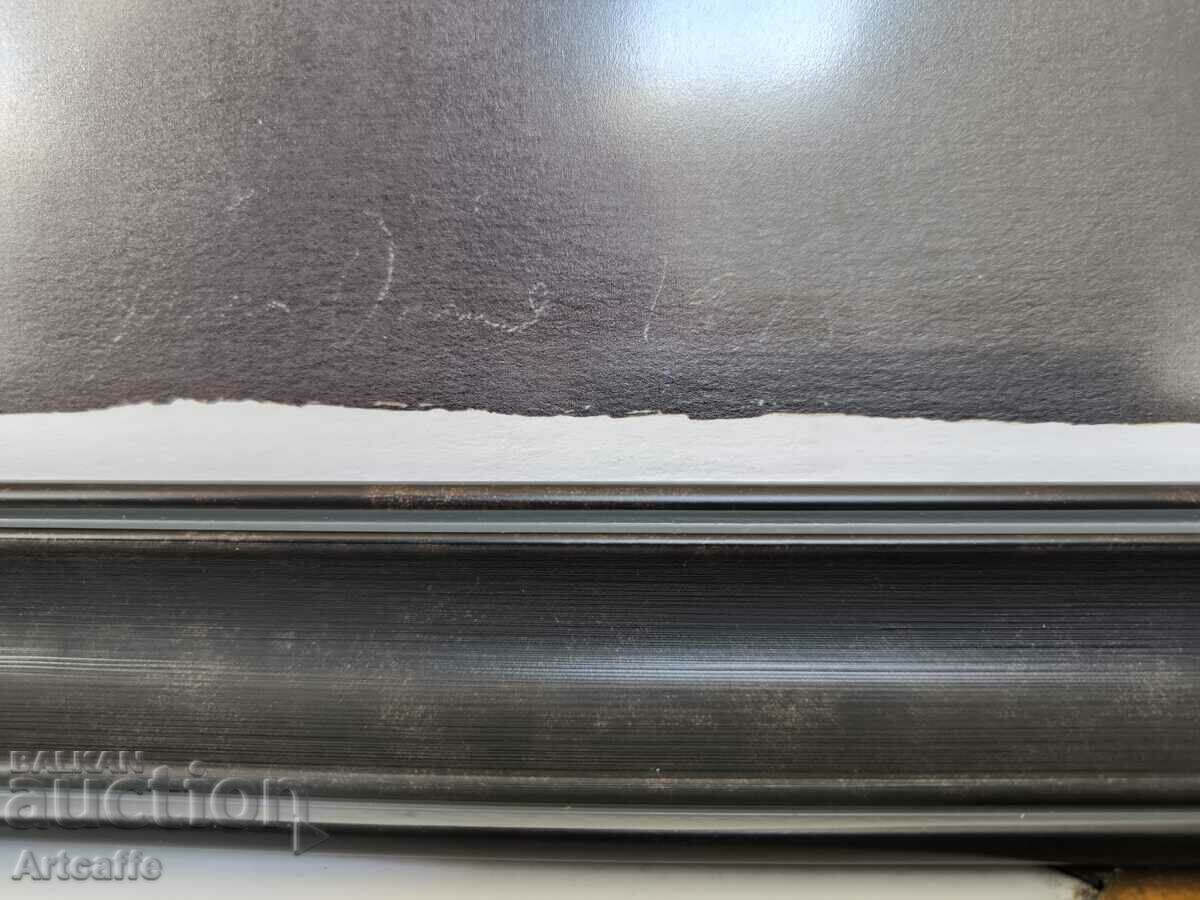 Licitație Litografia offset neagră Jim Dine