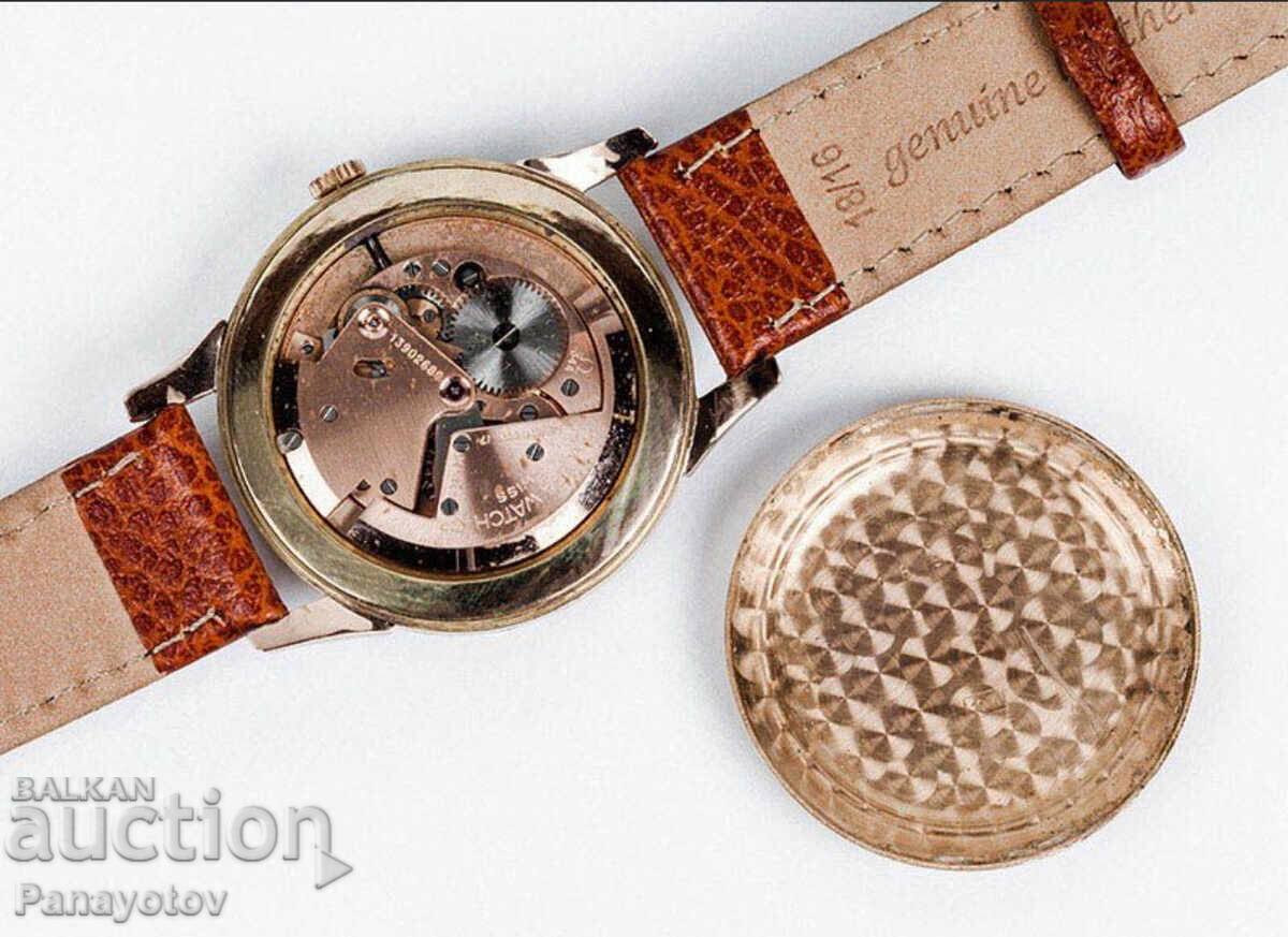 OMEGA OMEGA AUR CEAS DE AUR 18K 1953 IDEAL PENTRU MÂNĂ - 5