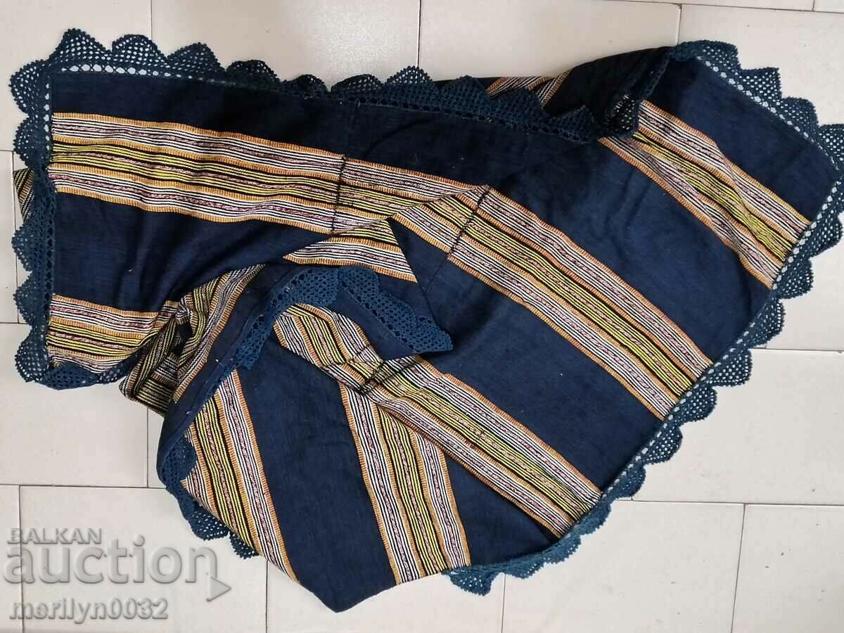 Handwoven lace tablecloth - 7