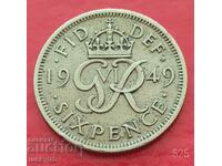 6 pence 1949 - Great Britain