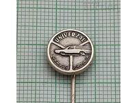 UNIVERSAL NOVI SAD/YUGOSLAVIA CAR BADGE