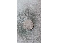 Netherlands 10 cents 1928 Silver