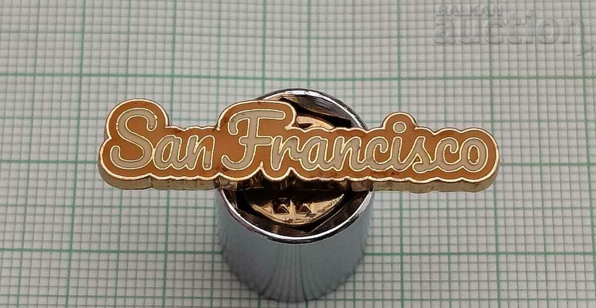 SAN FRANCISCO  ЗНАЧКА ПИН