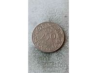 Suriname 250 cents 1989