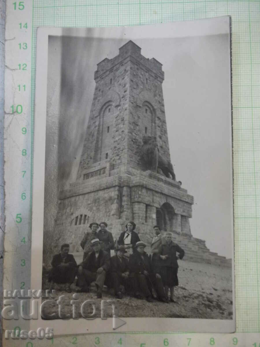 Old photo of a group of young people on Mount St. Nicholas