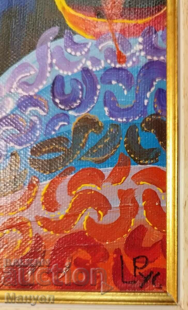 Painting by Tsvetan Rusnakov. with price 140.00 BGN | € 71.58 Painting by Tsvetan Rusnakov. with price 140.00 BGN | € 71.58