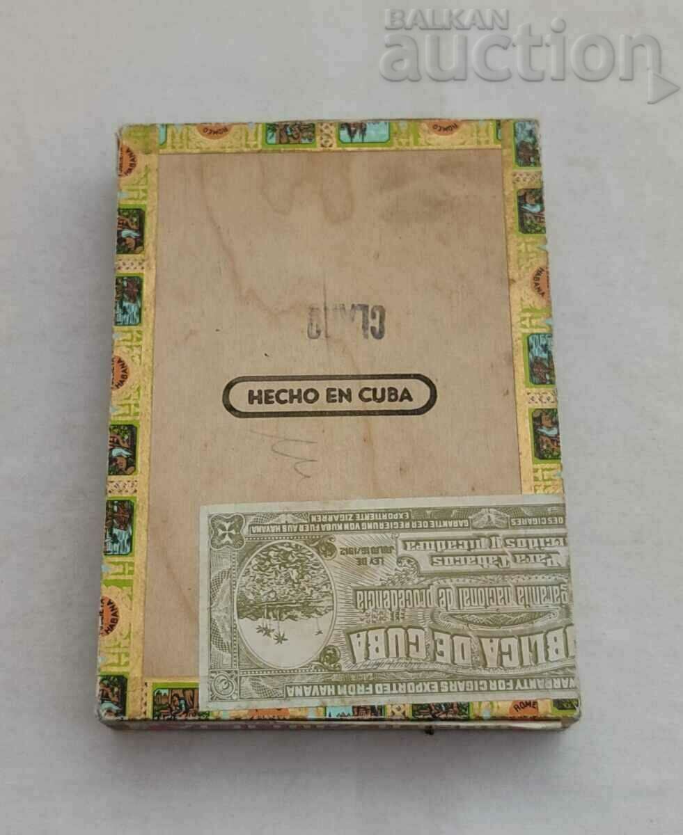 Auction OLD ROMEO AND JULIET CIGAR BOX HAVANA CUBA Auction OLD ROMEO AND JULIET CIGAR BOX HAVANA CUBA